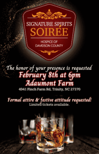 Signature Spirits Soiree Invitation - front